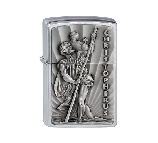 Zippo saint christopher