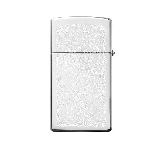 Zippo 1652 Slim Venetian chrome