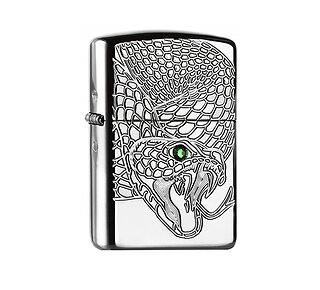 Zippo Snake Crystal eye