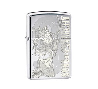 Zippo SOA laser engraving