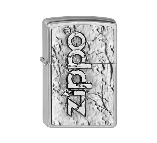 Zippo stone design emblem