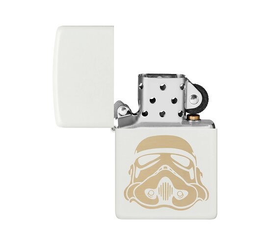 Zippo stormtrooper helmet design