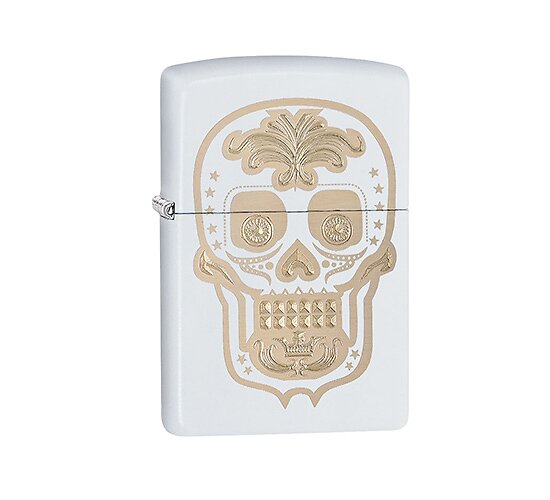 Zippo sugar skull