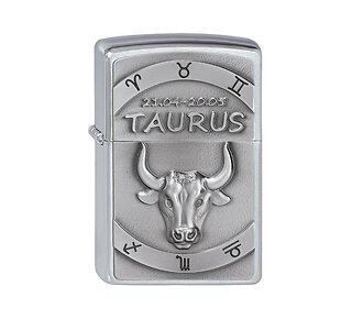 Zippo Taurus emblem (Zodiac)