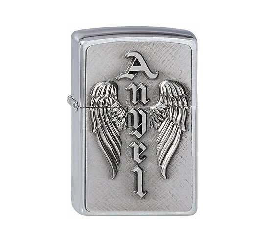 Zippo wing of angel emblem