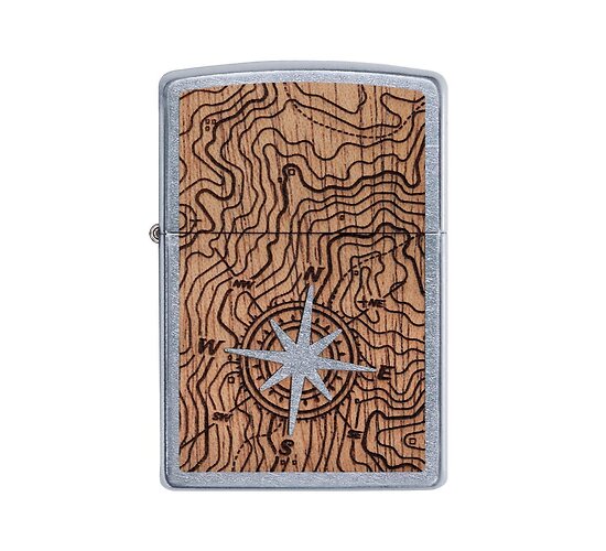 Zippo woodchuck compass