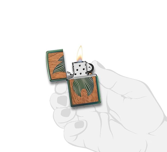 Zippo woodchuck large flame