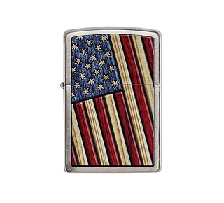 Zippo Wooden Flag