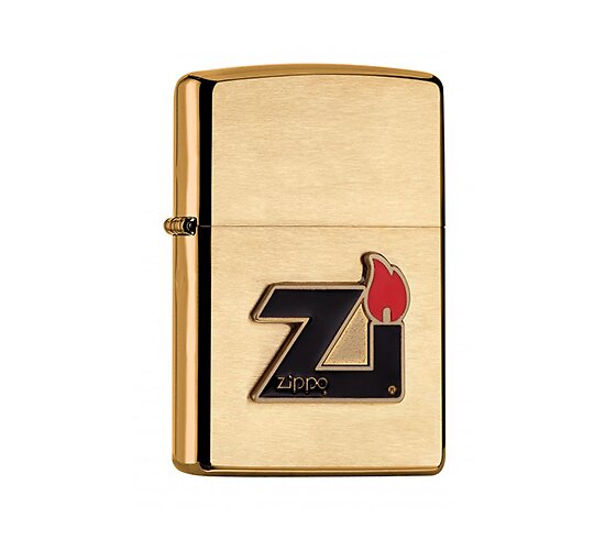 Zippo zi flame brass