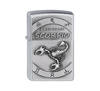 Zippo Scorpio emblem (Zodiac)